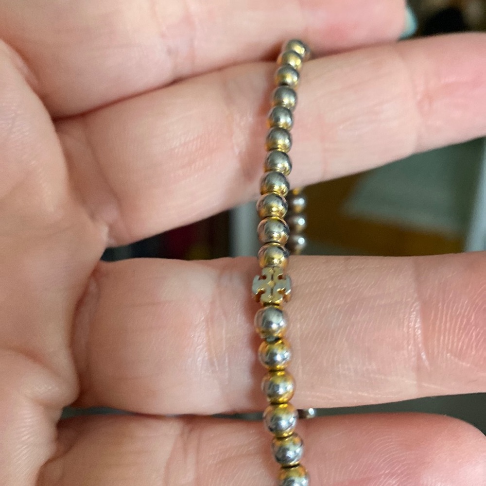 Tory Burch bracelet.  Worn.